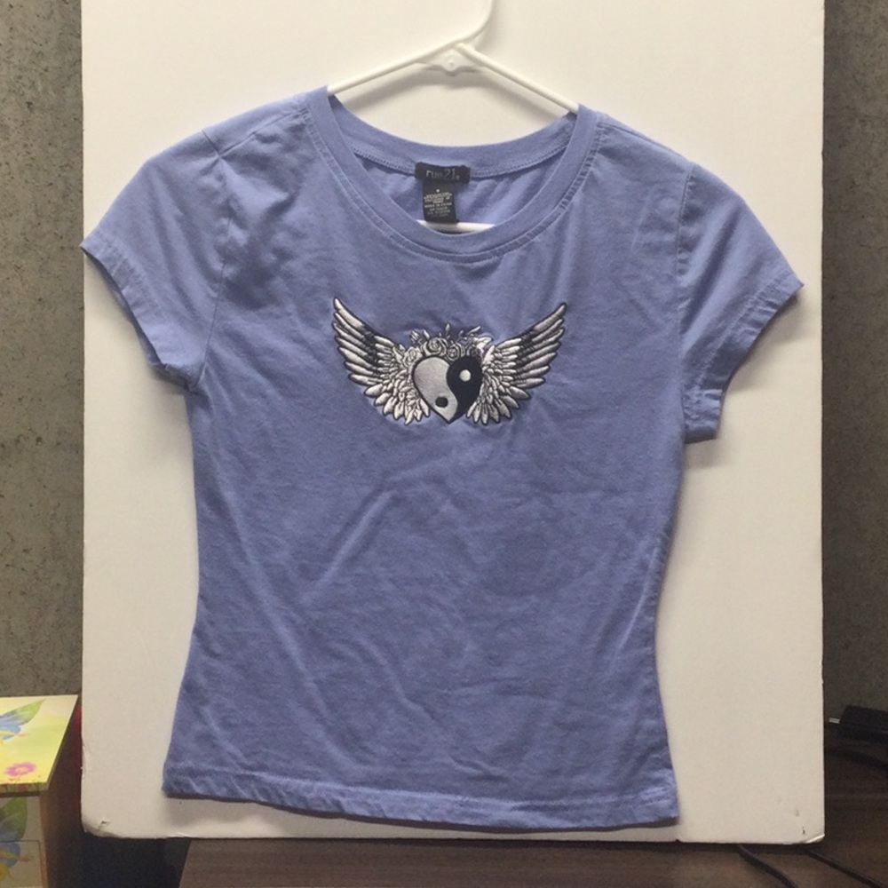 Blue rue 21 woman’s small tshirt
